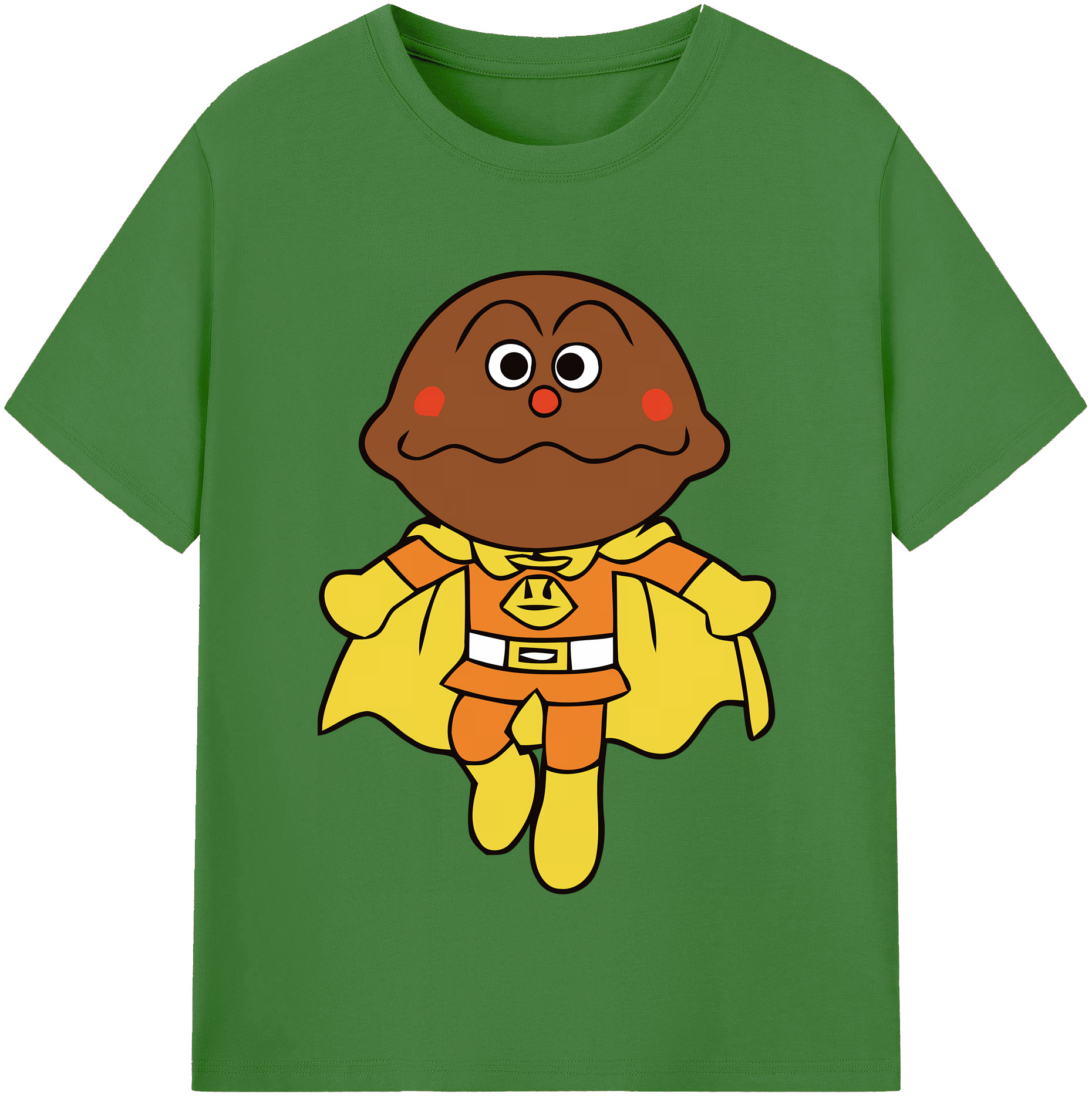 （画像用） アンパンマン Anpanman レディースカジュアルプリントTシャツ（綿100％）